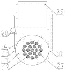 Multi-channel high-efficiency pyrolysis device