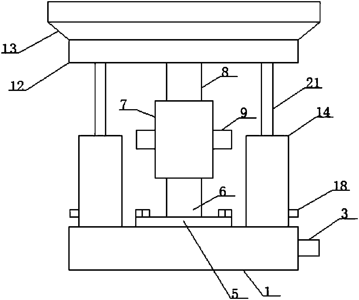 Weight supporting device