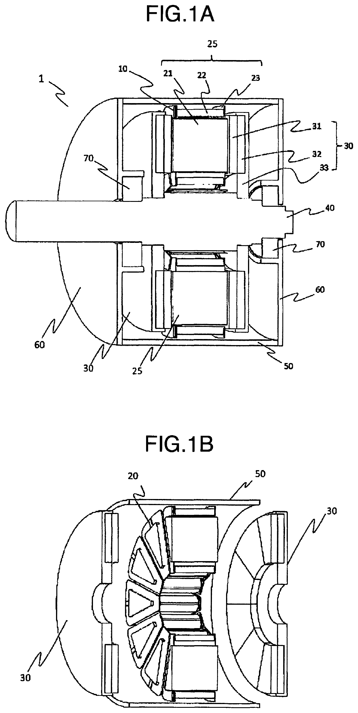 Axial air gap rotating electric machine