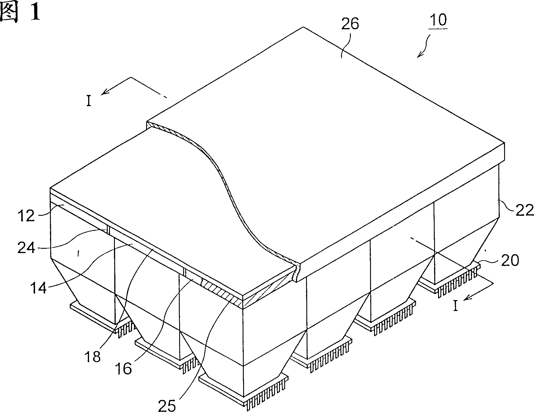 Optical element and radiation detector using the same