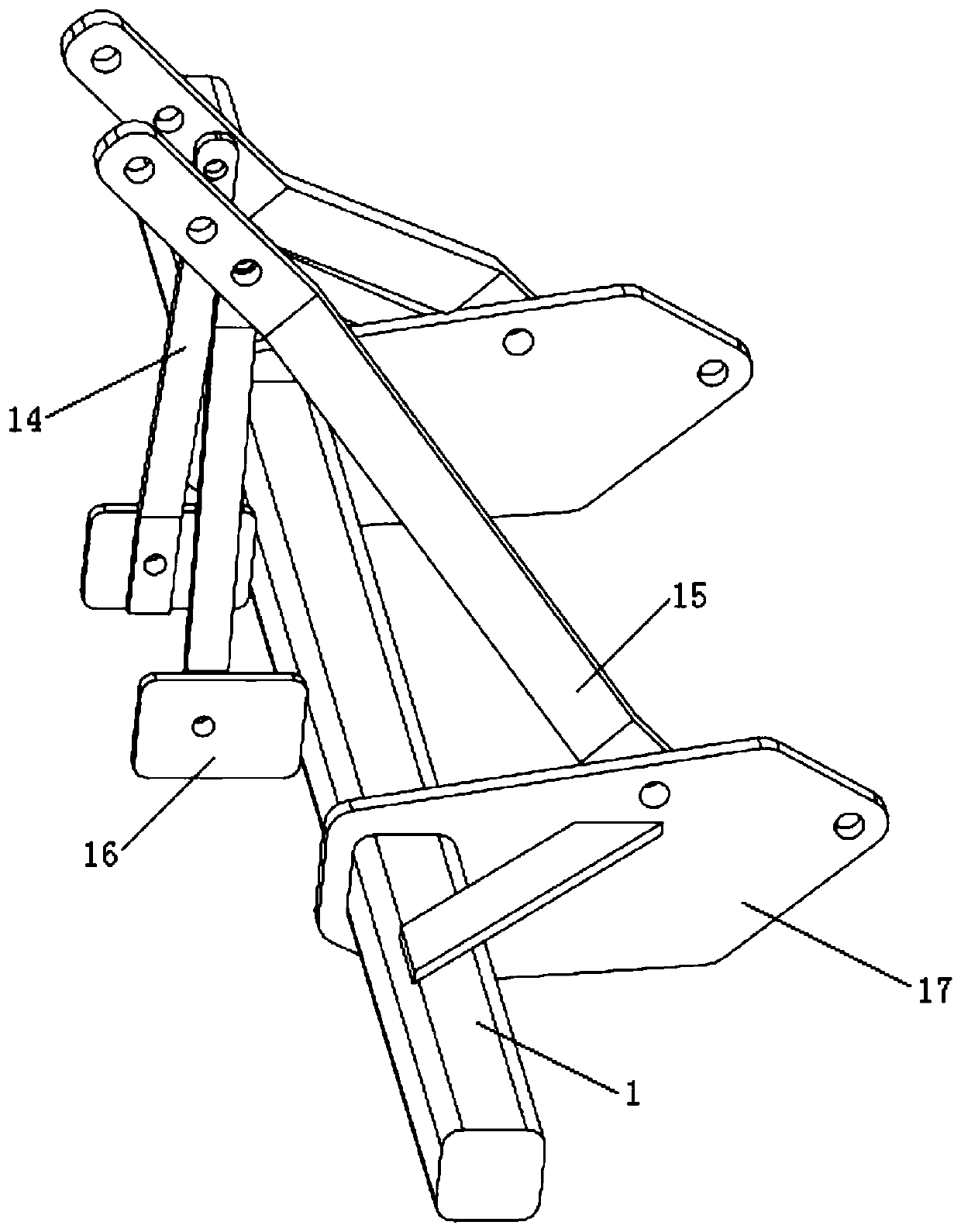 Vibration deep soil-loosening fertilizer applicator