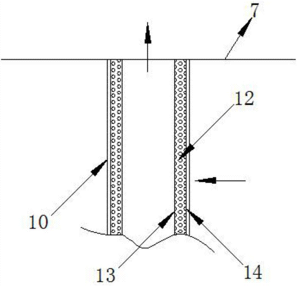 Combined type radial dust removal and denitration reactor