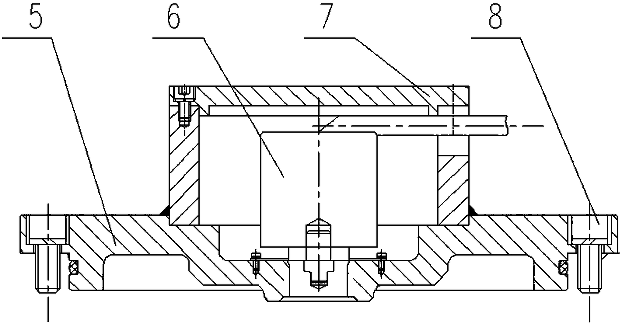 Life prediction algorithm and life warning system for guide skid shoe of coal mining machine