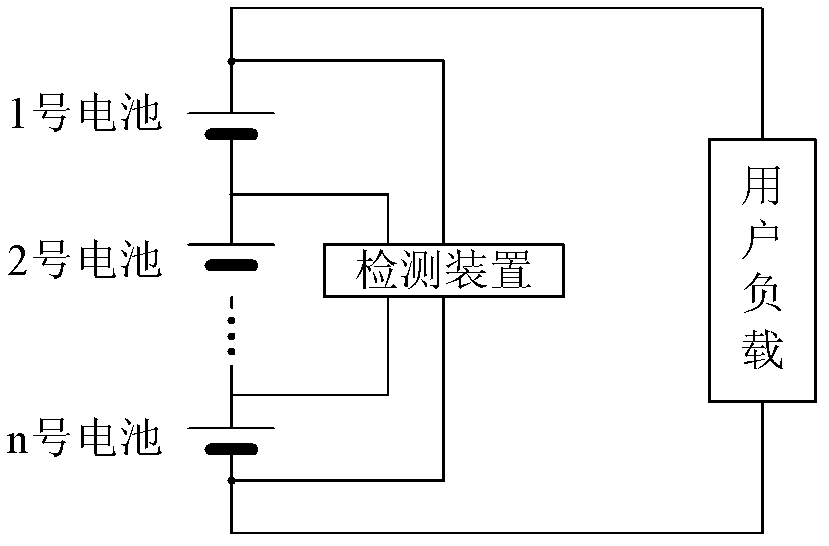 Storage battery detecting device and undervoltage protection method thereof