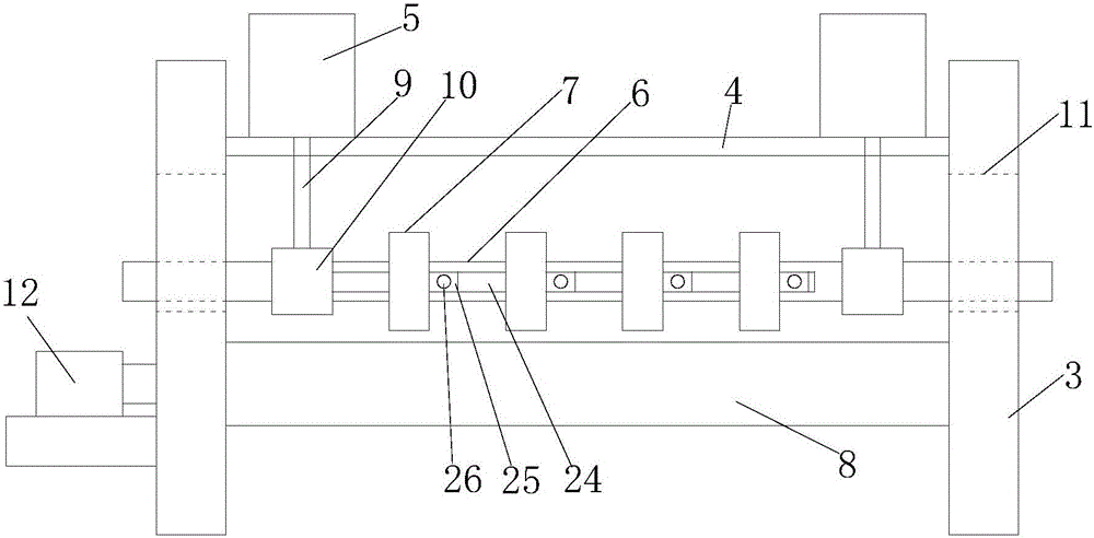 Marking press for corrugated paper