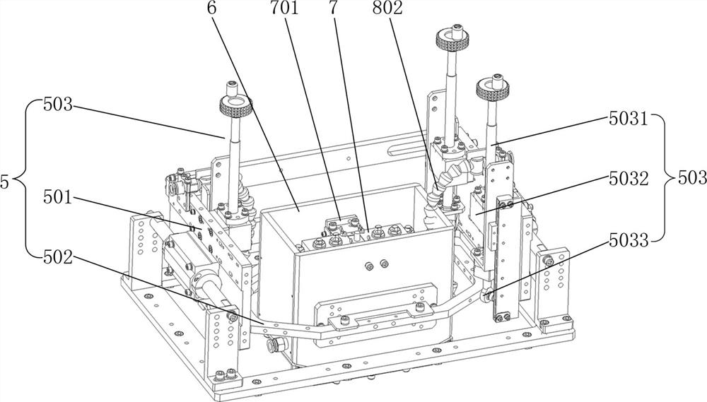 Steel rail probe development test method and test platform