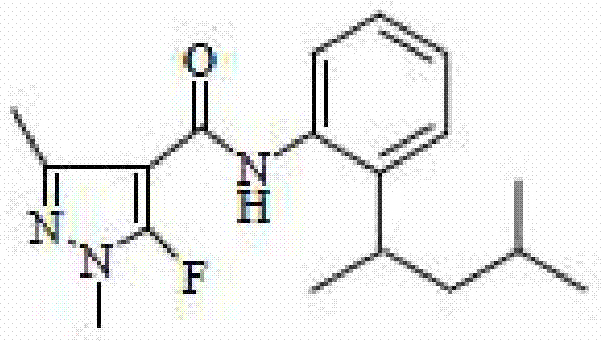 Penflufen and fludioxonil containing bactericidal composition and application thereof