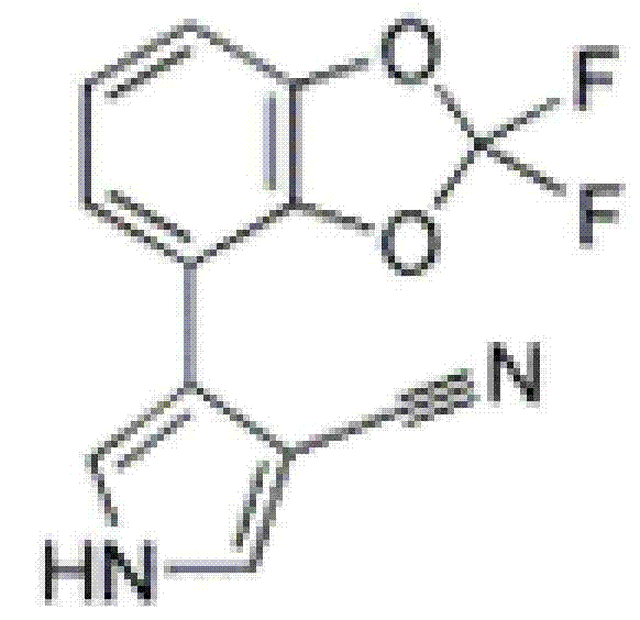 Penflufen and fludioxonil containing bactericidal composition and application thereof