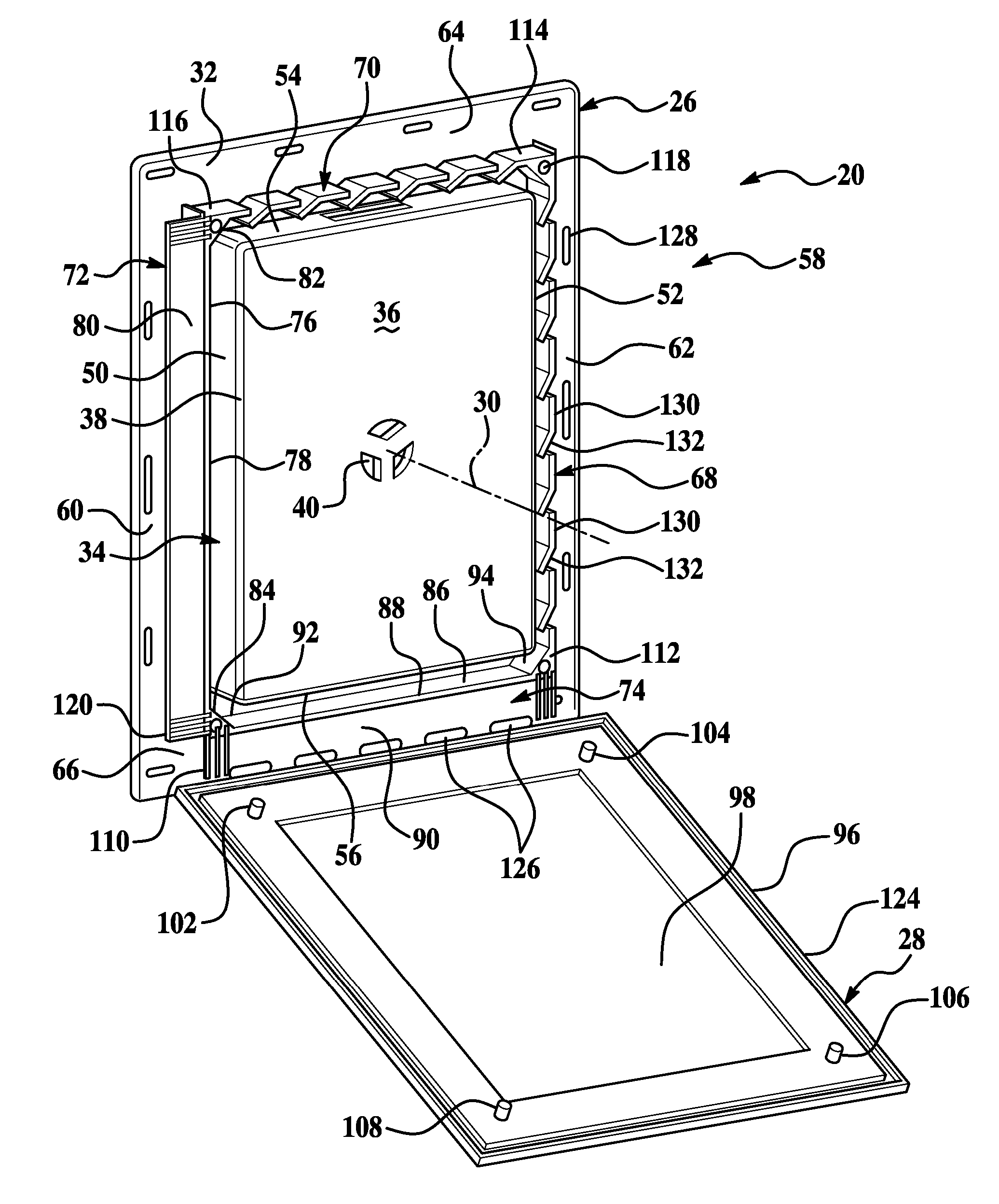 Bi-directional mounting bracket assembly for exterior siding