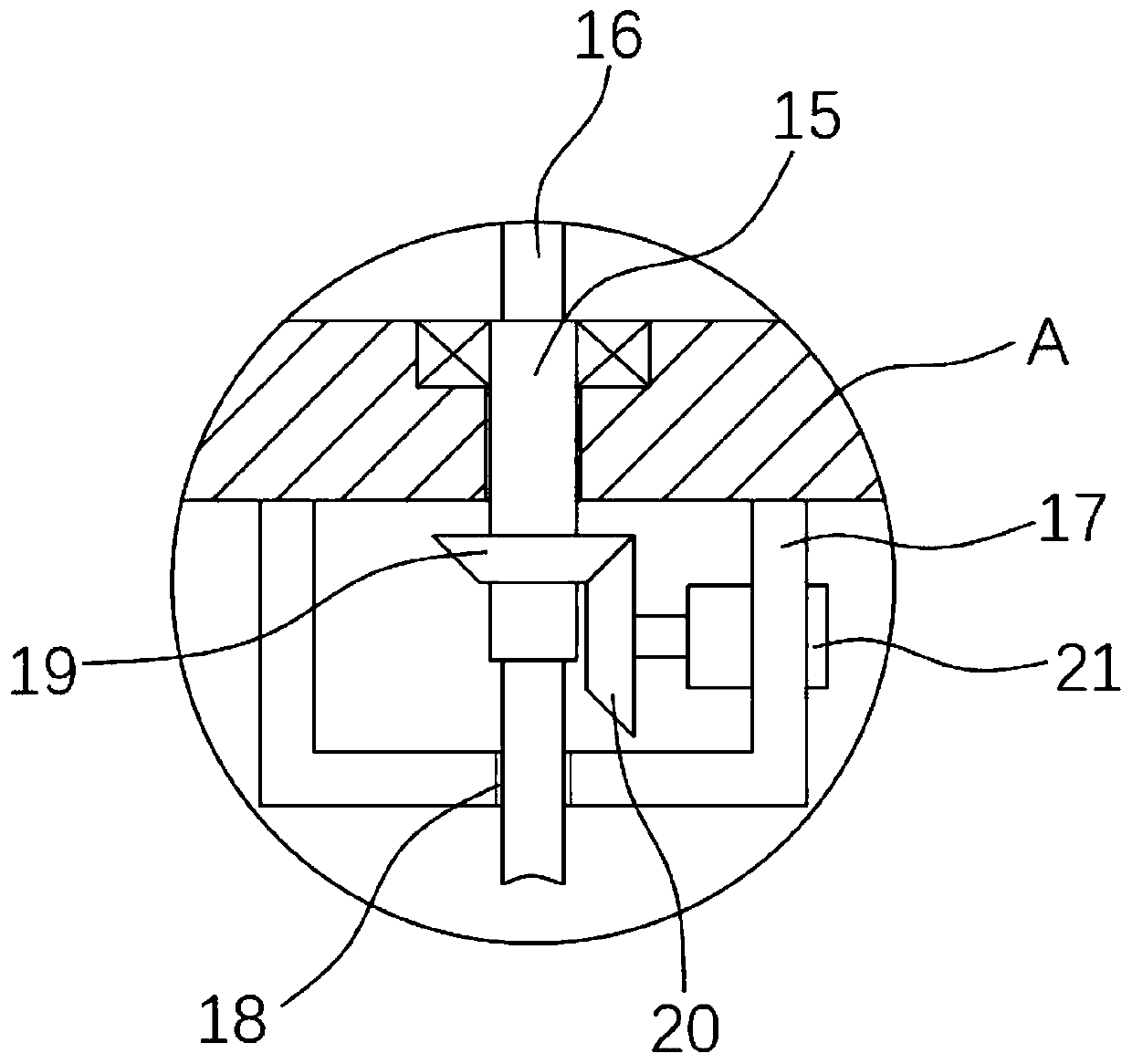 Petroleum mechanical device suitable for heavy oil exploitation