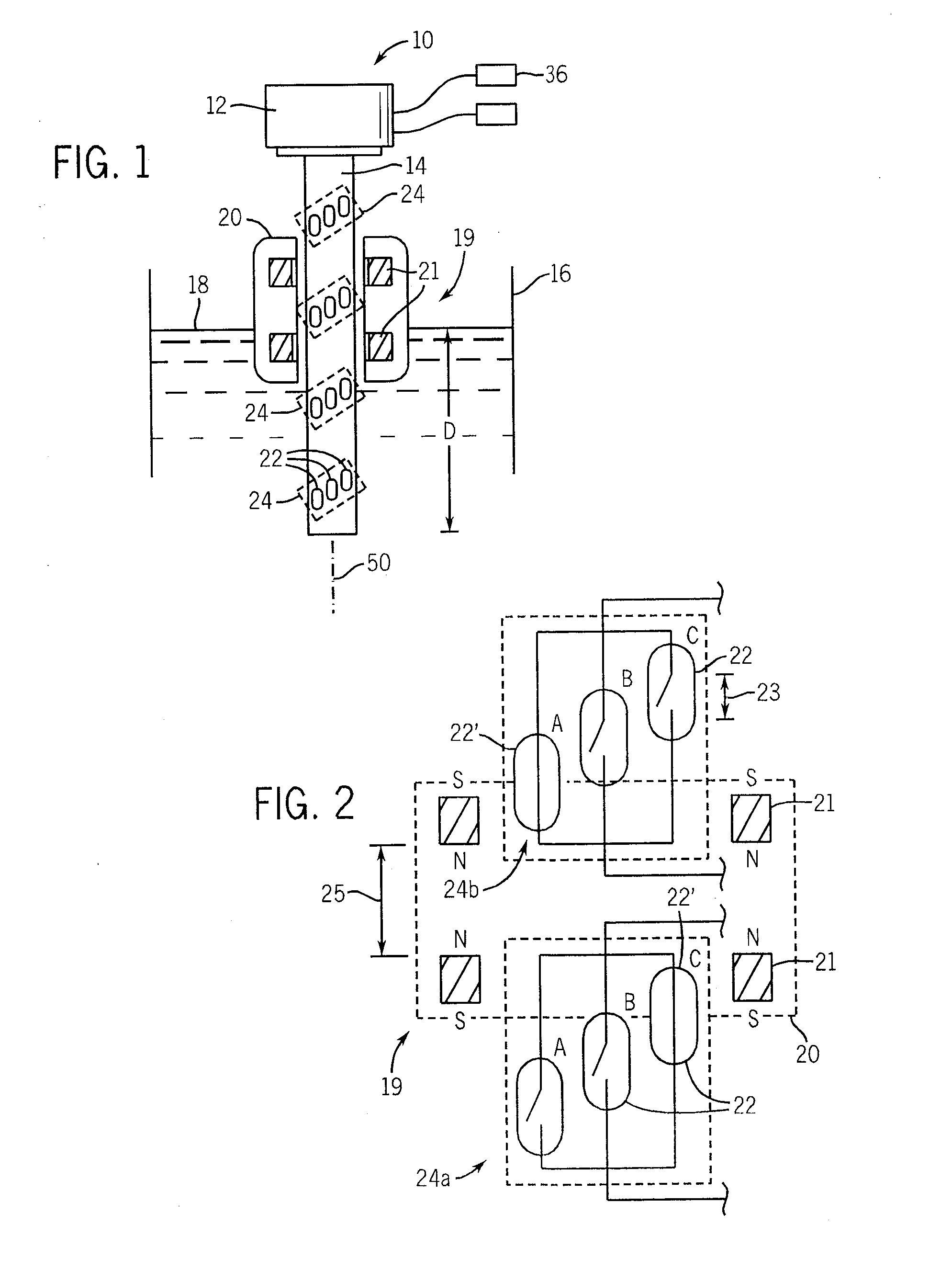 Multi-level liquid level magnetic sensor