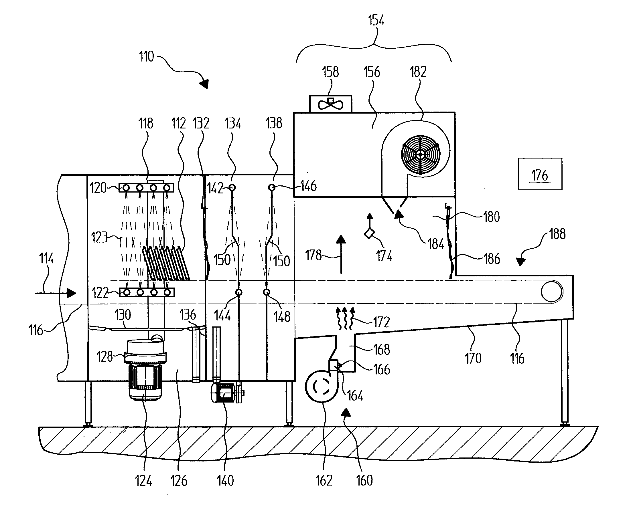 Cleaning appliance comprising a microwave drying system