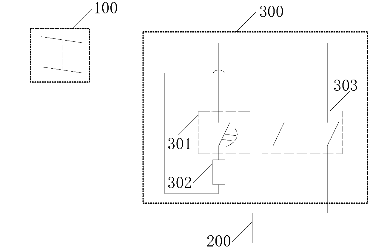 Air conditioner and starting and stopping control circuit thereof