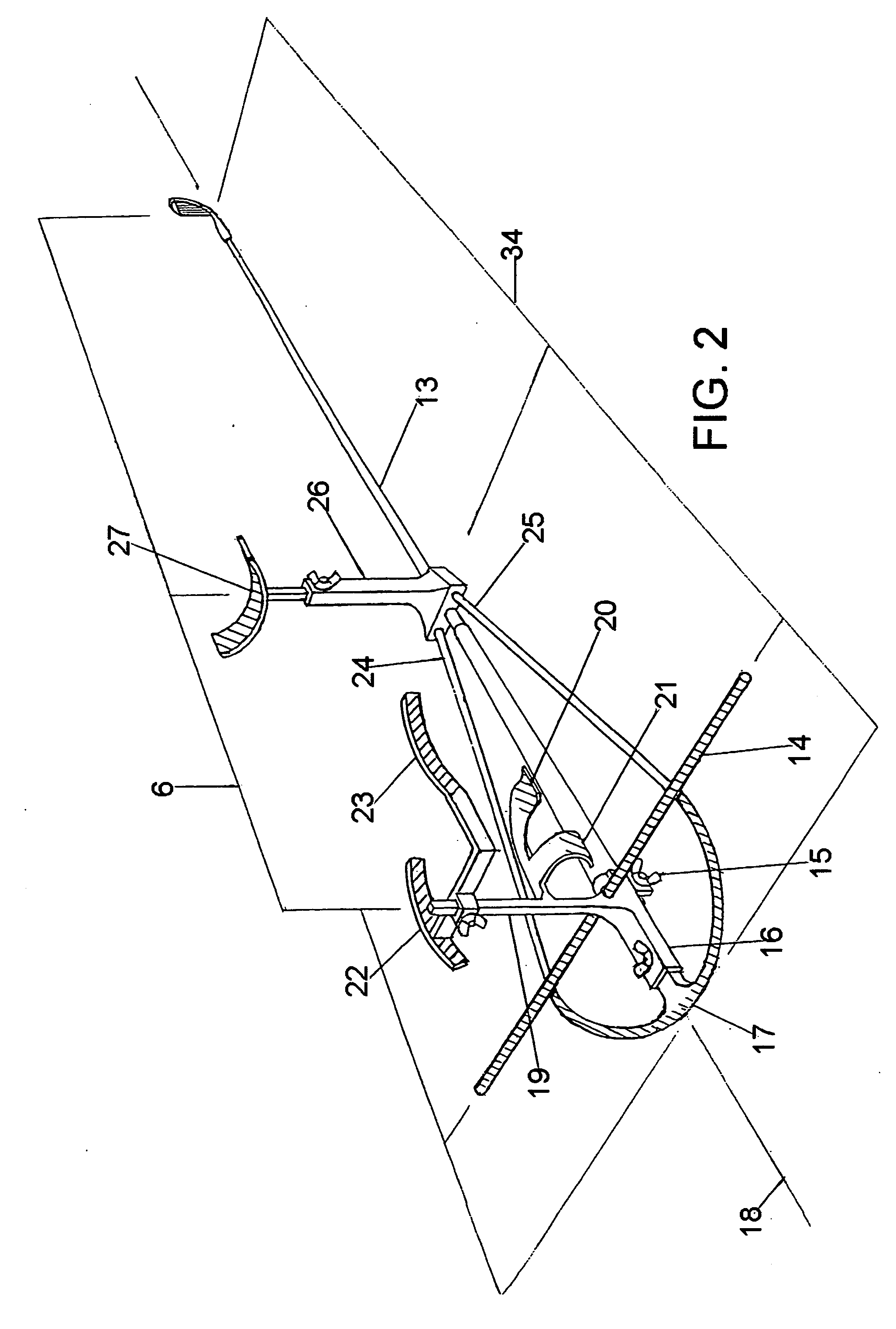 Golf swing training apparatus