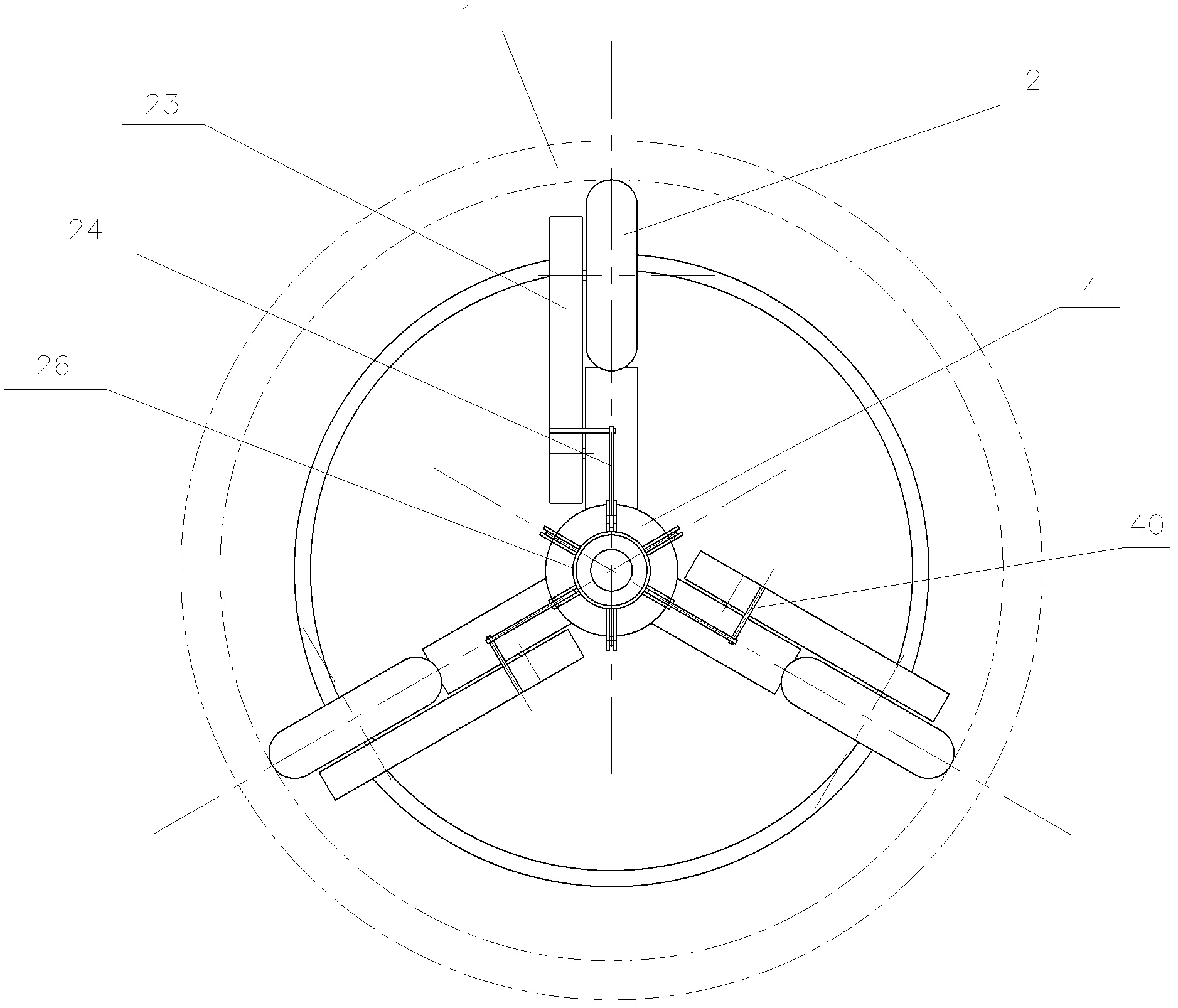 Fluid-driven self-adaption pipeline crawler