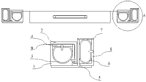 Thin steel sheet clamping and tensioning device and method for clamping and tensioning thin steel sheet