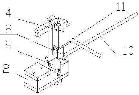 Clamping mechanism for reinforcing bar mesh welding