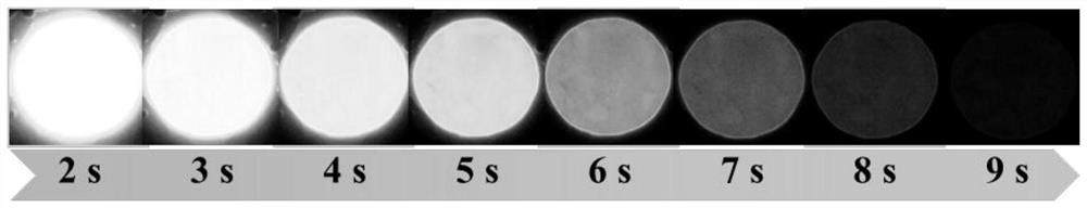 A kind of phosphorescent polymer material and its preparation method and application