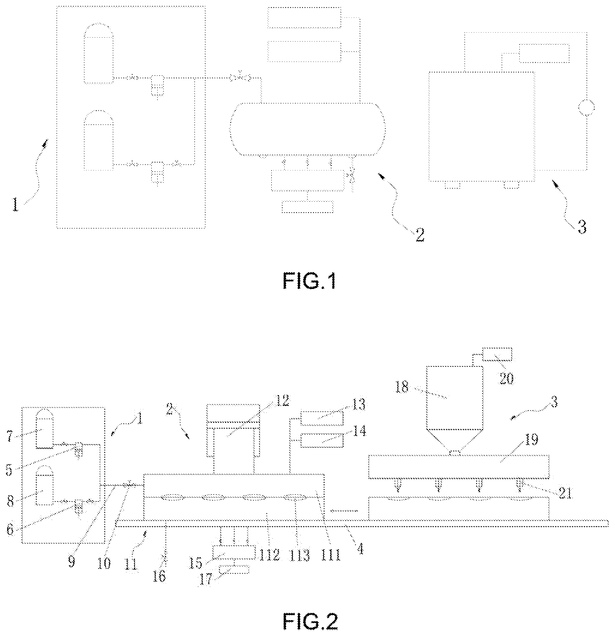 Intra-mode moulding foam molding device of thermoplastic polymer particle and molding method for same