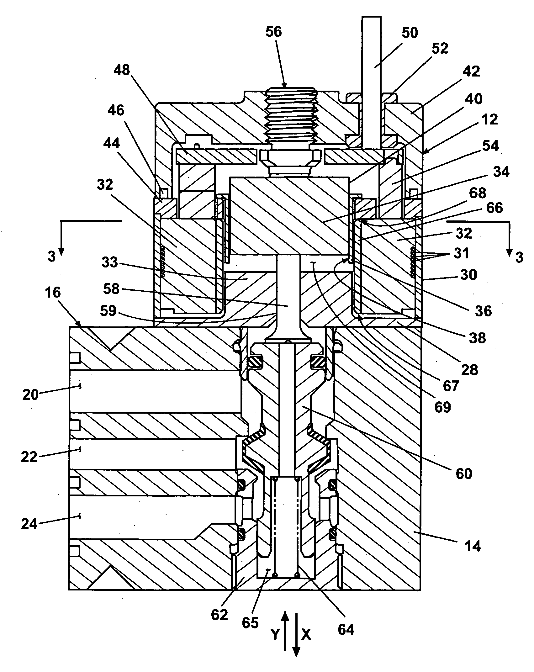 Rapid response solenoid for electromagnetic operated valve