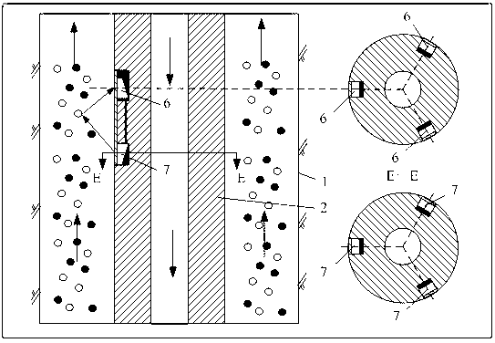 Device for measuring downhole flow while drilling and monitoring early overflow