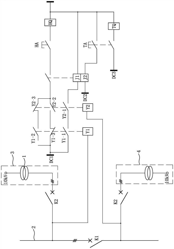 Dual-power power supply circuit and device