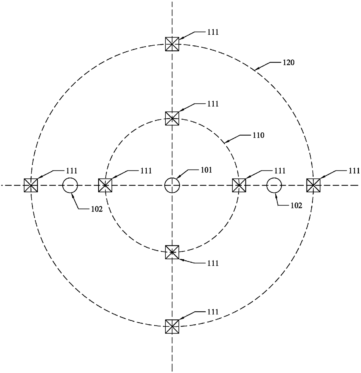 A sea area natural gas hydrate seabed methane monitoring system and method