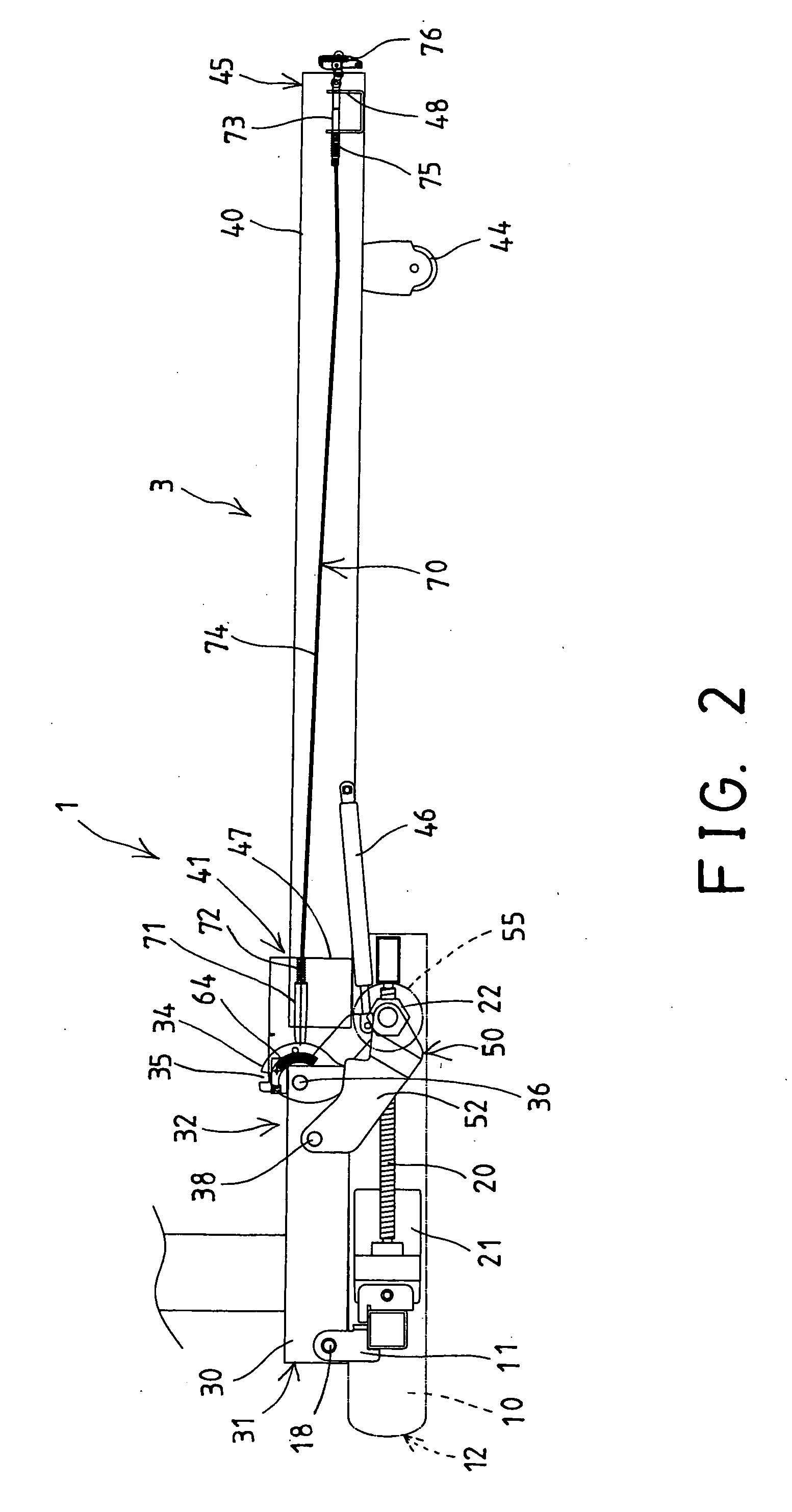 Foldable treadmill