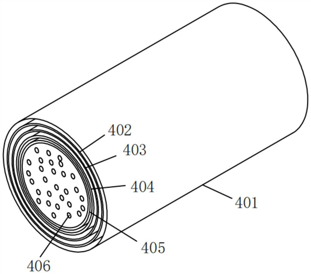 Method and device for inhibiting membrane scaling in brackish water desalination treatment