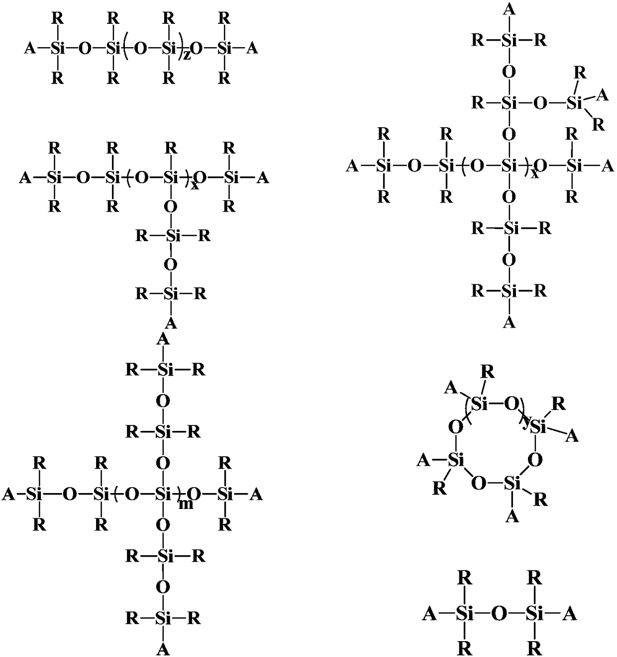 A kind of active hyperbranched siloxane resin and its preparation method and application