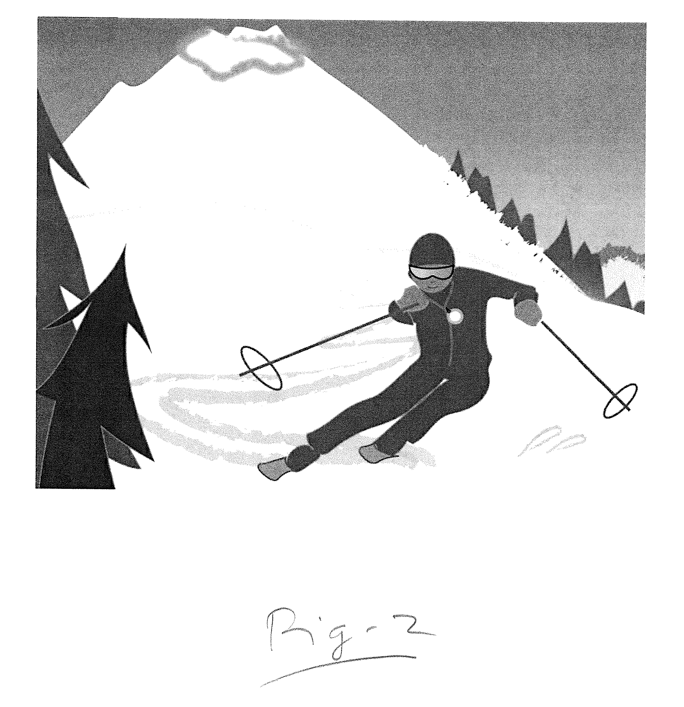 Holonomically constrained (tethered) spin-around locator