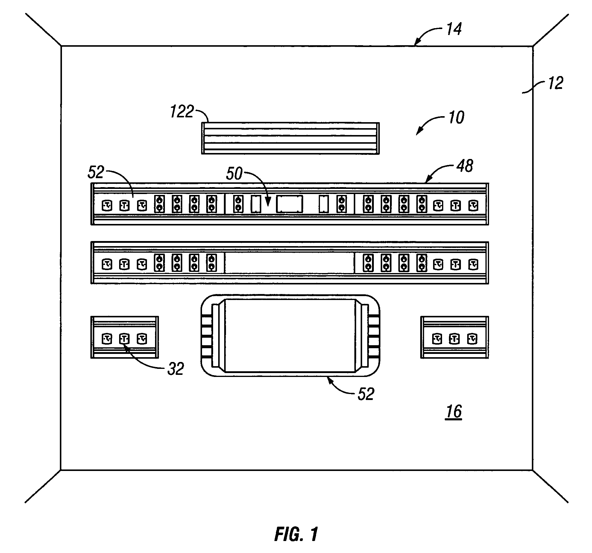 Modular in-wall medical services outlet system