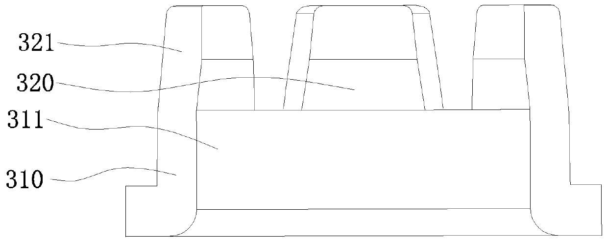 Connecting structure of inner end cover and reel pipe end socket and object shielding curtain