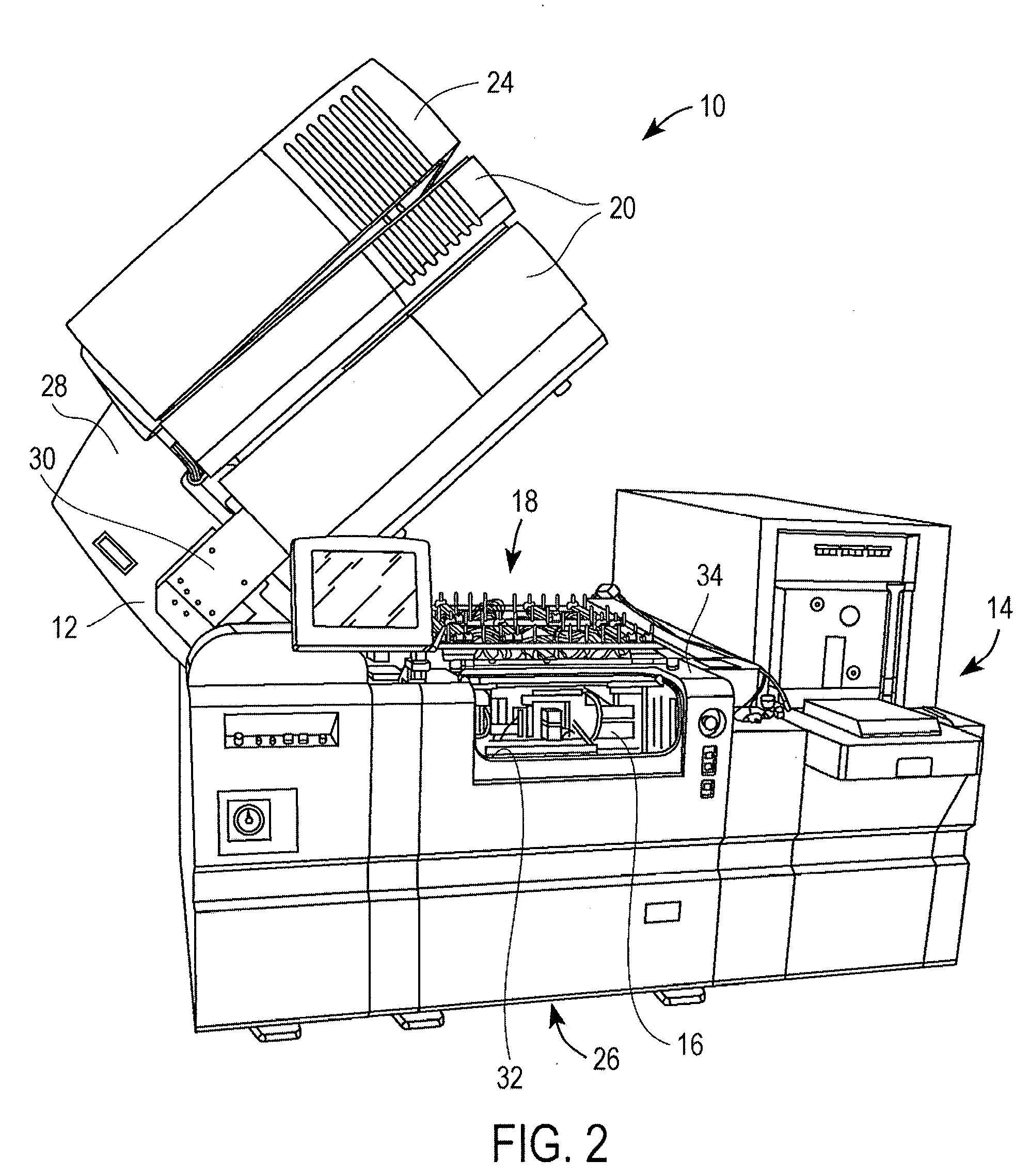 System for testing an integrated circuit of a device and its method of use