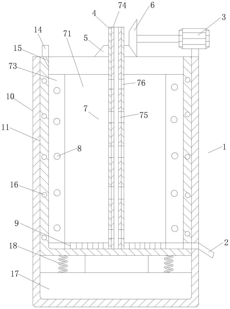 Chemical coating emulsifying machine