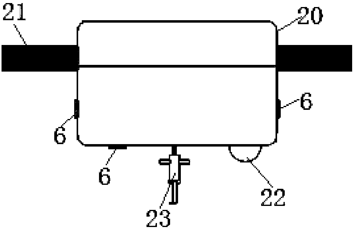 Synchronous phasor measurement and operation monitoring terminal and method for power distribution overhead line