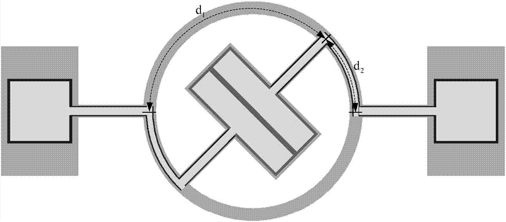 MEMS piezoelectric resonator with novel supporting structure