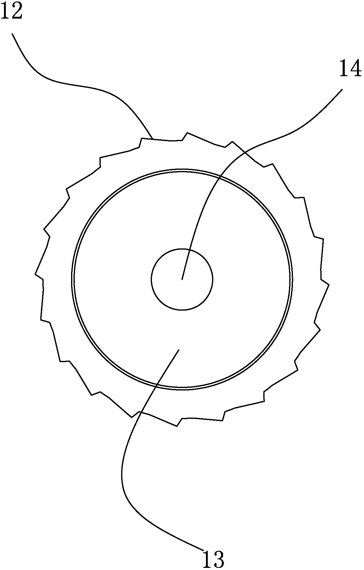 Conical sealing cover