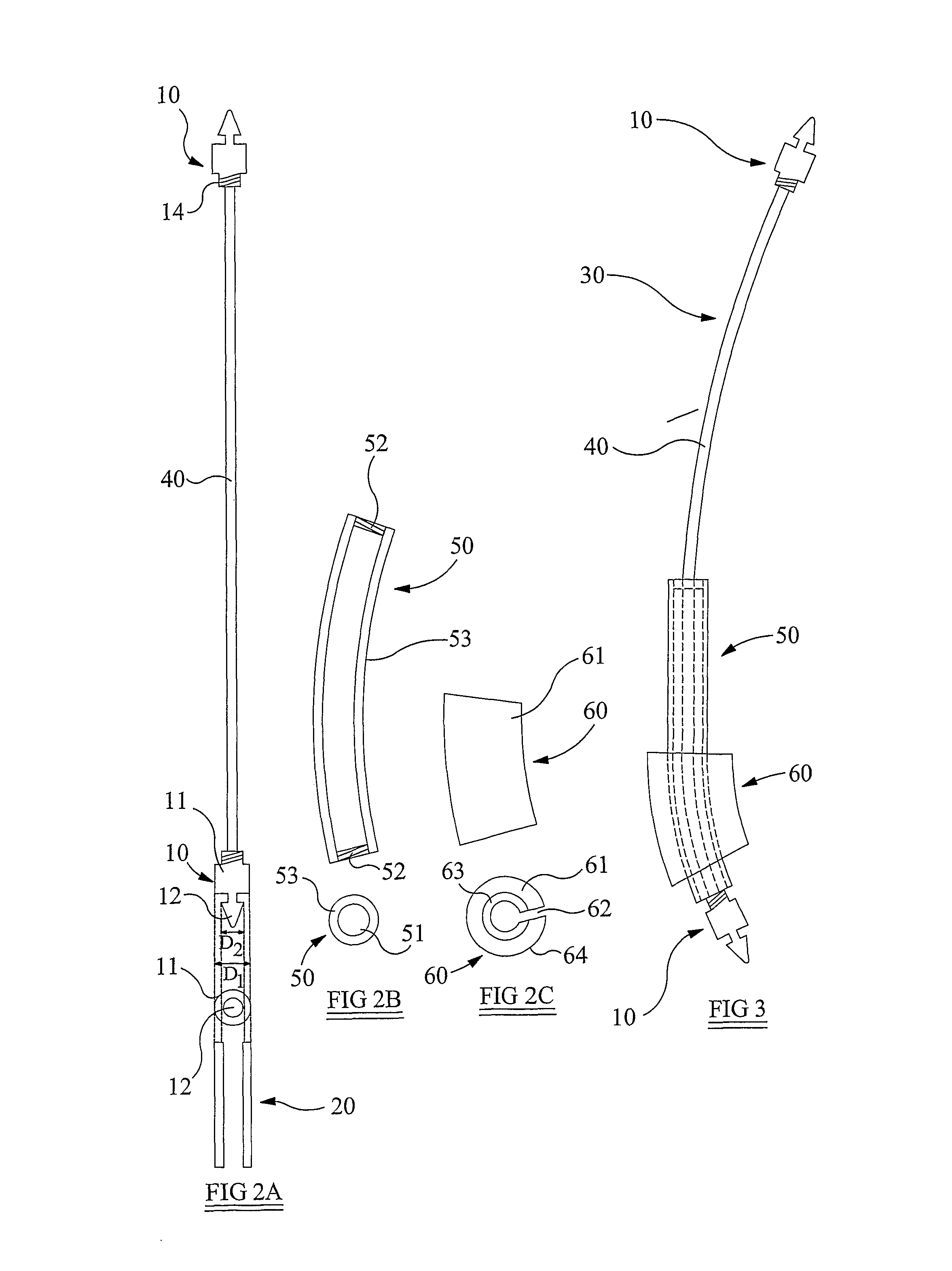 Tunnelling instrument for subcutaneously placing an article, and method of use of said instrument