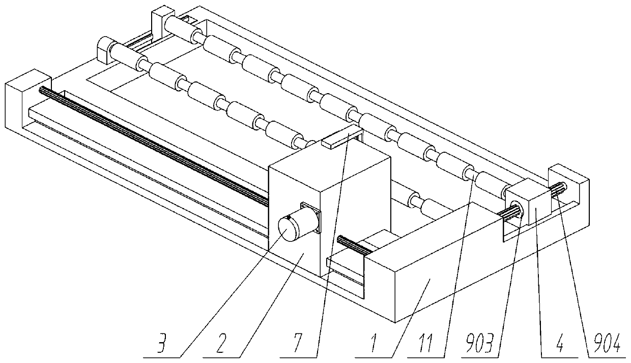 Reinforced concrete buried pipeline anticorrosive coating detection device based on man-machine interaction