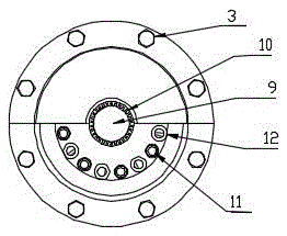 Submarine cable fixing device with sealing and temporary clamping functions and fixing method