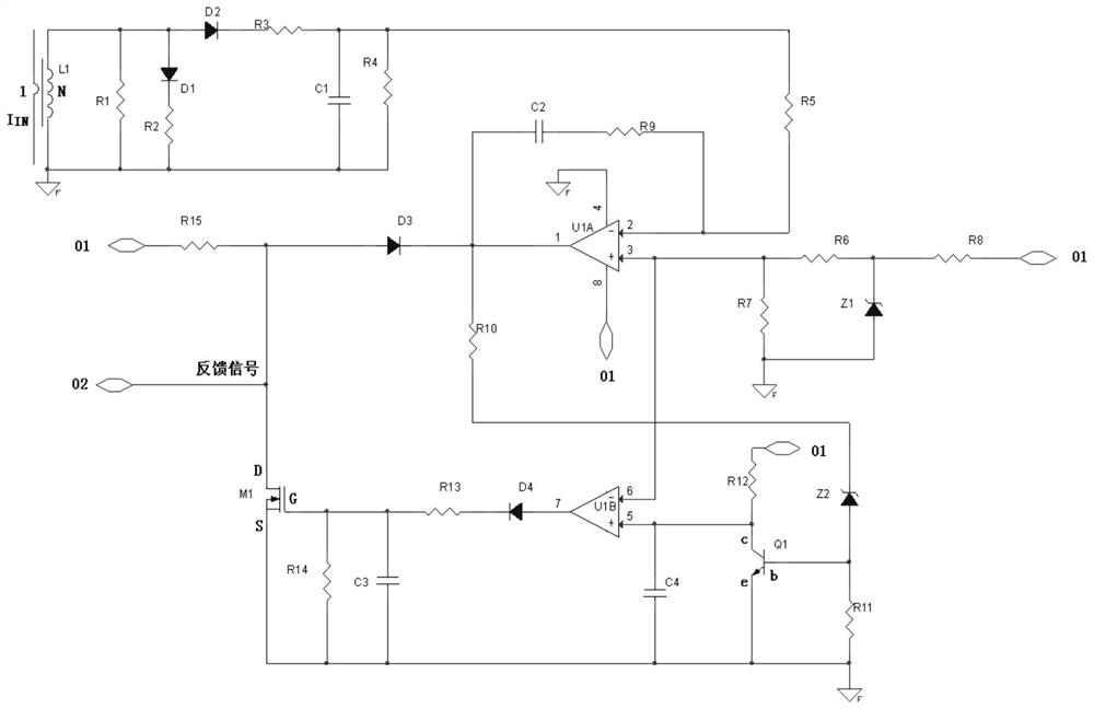 A multi-mode combined short-circuit protection circuit and its working method and application