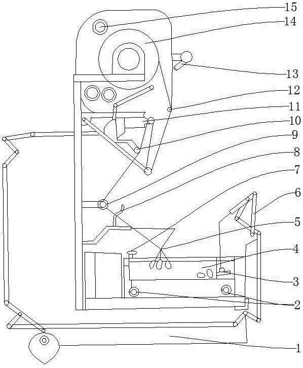 Silk reeling machine realizing automatic temperature control