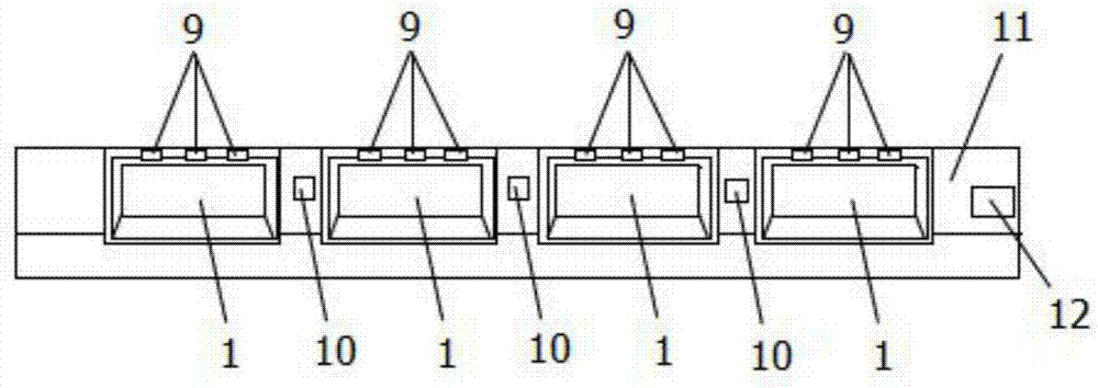 Novel bridge vortex-induced resonance control system and control method thereof