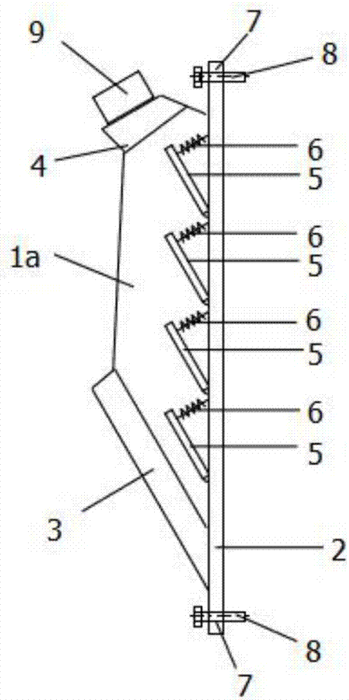 Novel bridge vortex-induced resonance control system and control method thereof