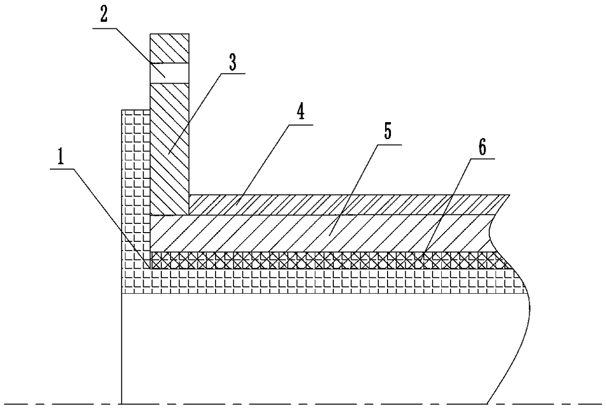 All-inner plastic composite steel pipe and flange assembly and its forming process