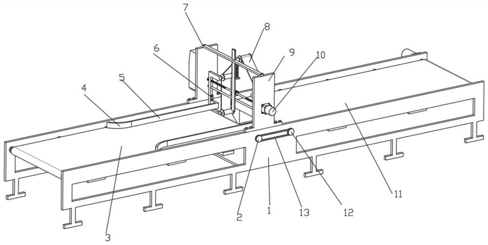 Intelligent numerical control machining equipment for wooden door machining