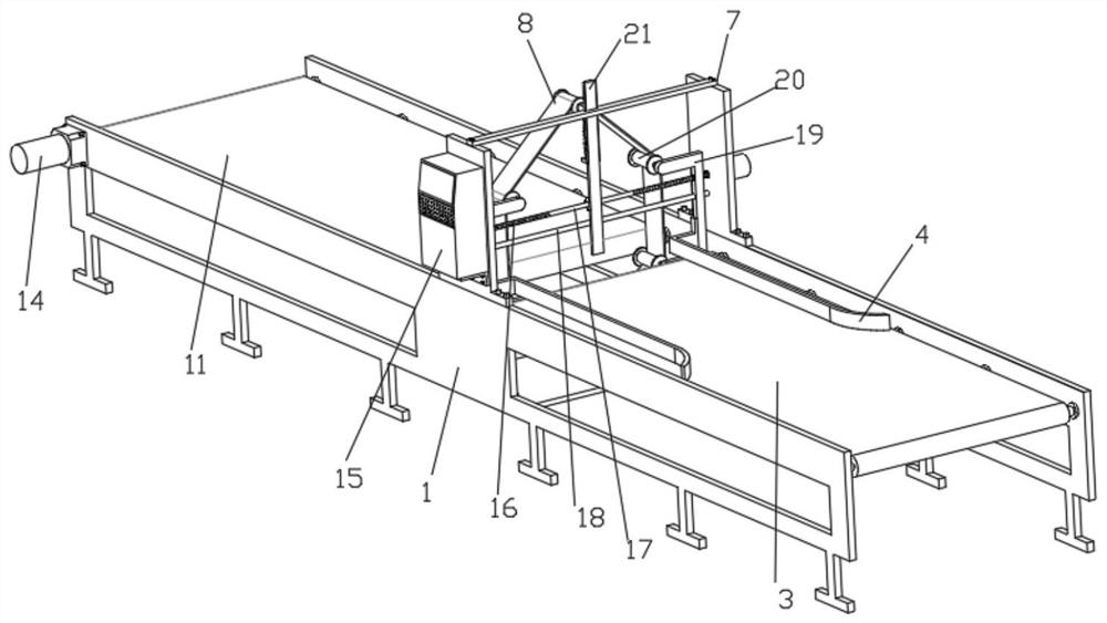 Intelligent numerical control machining equipment for wooden door machining