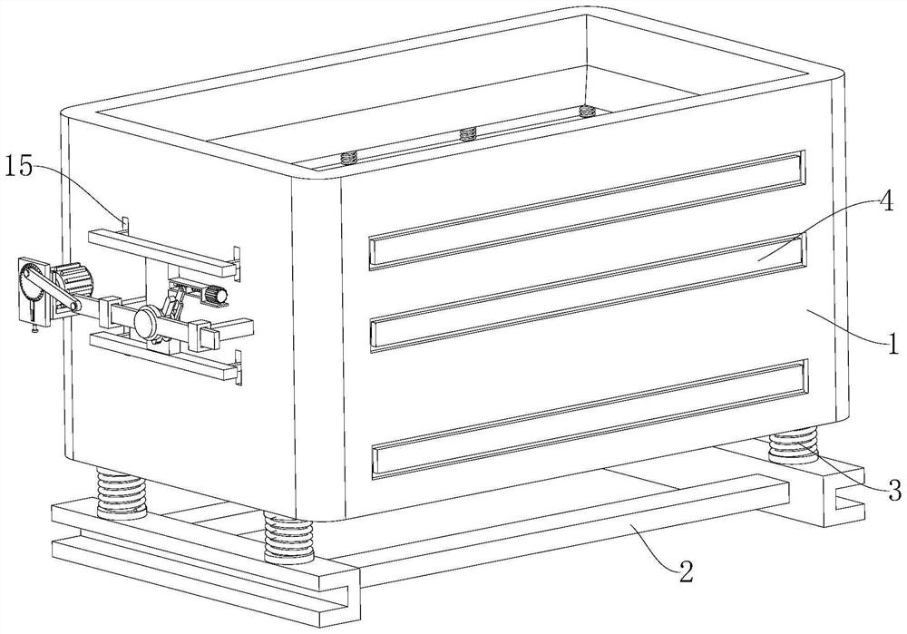 Multi-stage screening vibration type coal separator