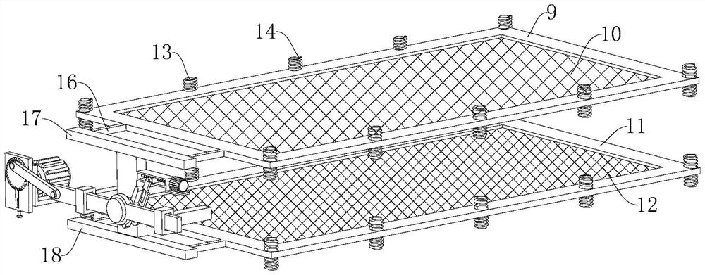 Multi-stage screening vibration type coal separator